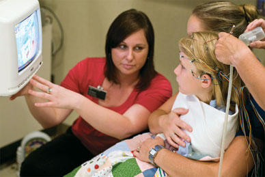 Image of Mayo Clinic's video-EEG monitoring unit